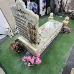 سنگ قبر مرمر سبز ممتاز