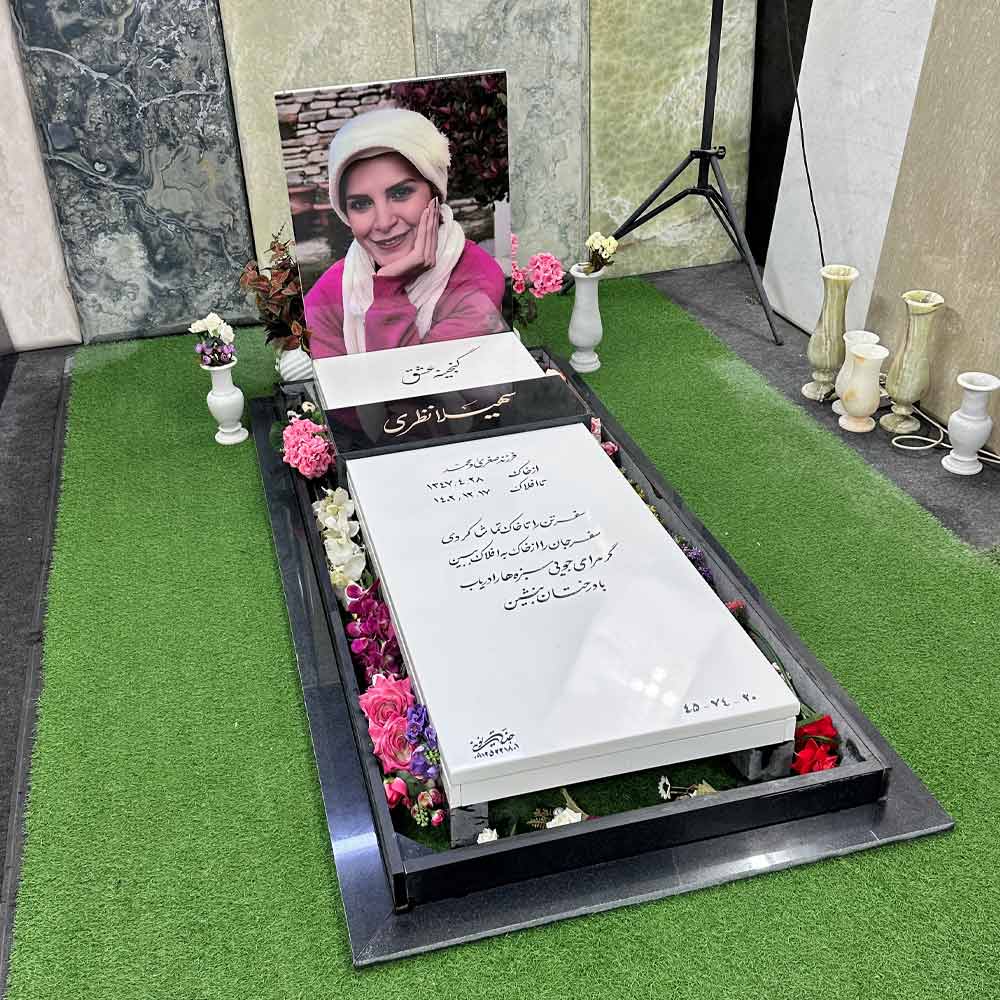 White-single-handed-tombstone-(Nanoexternal-A)3 سنگ قبر سفید یک دست (نانوخارجیA)